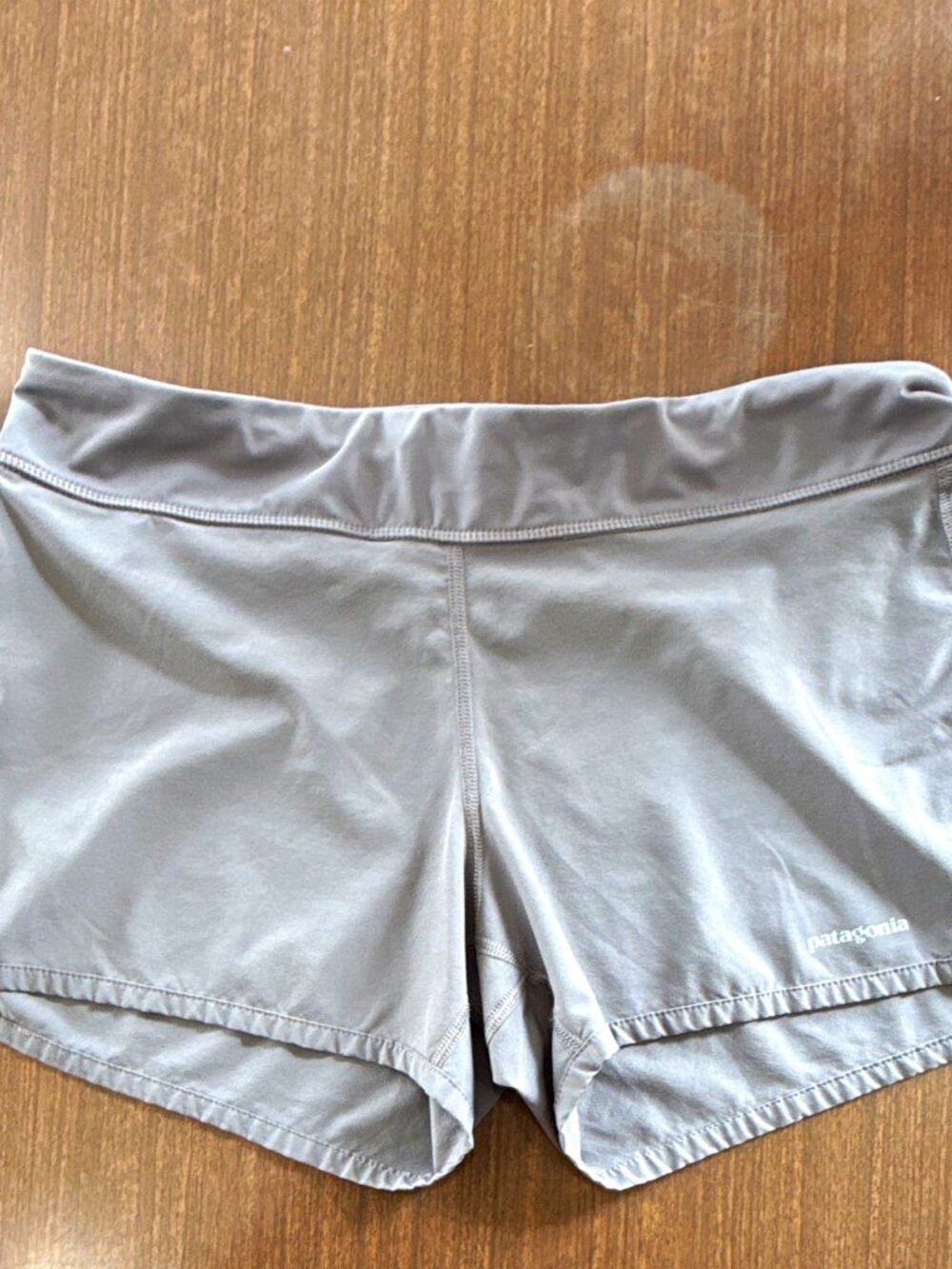 Patagonia Women's Strider Running Shorts - Size Medium (Gray)